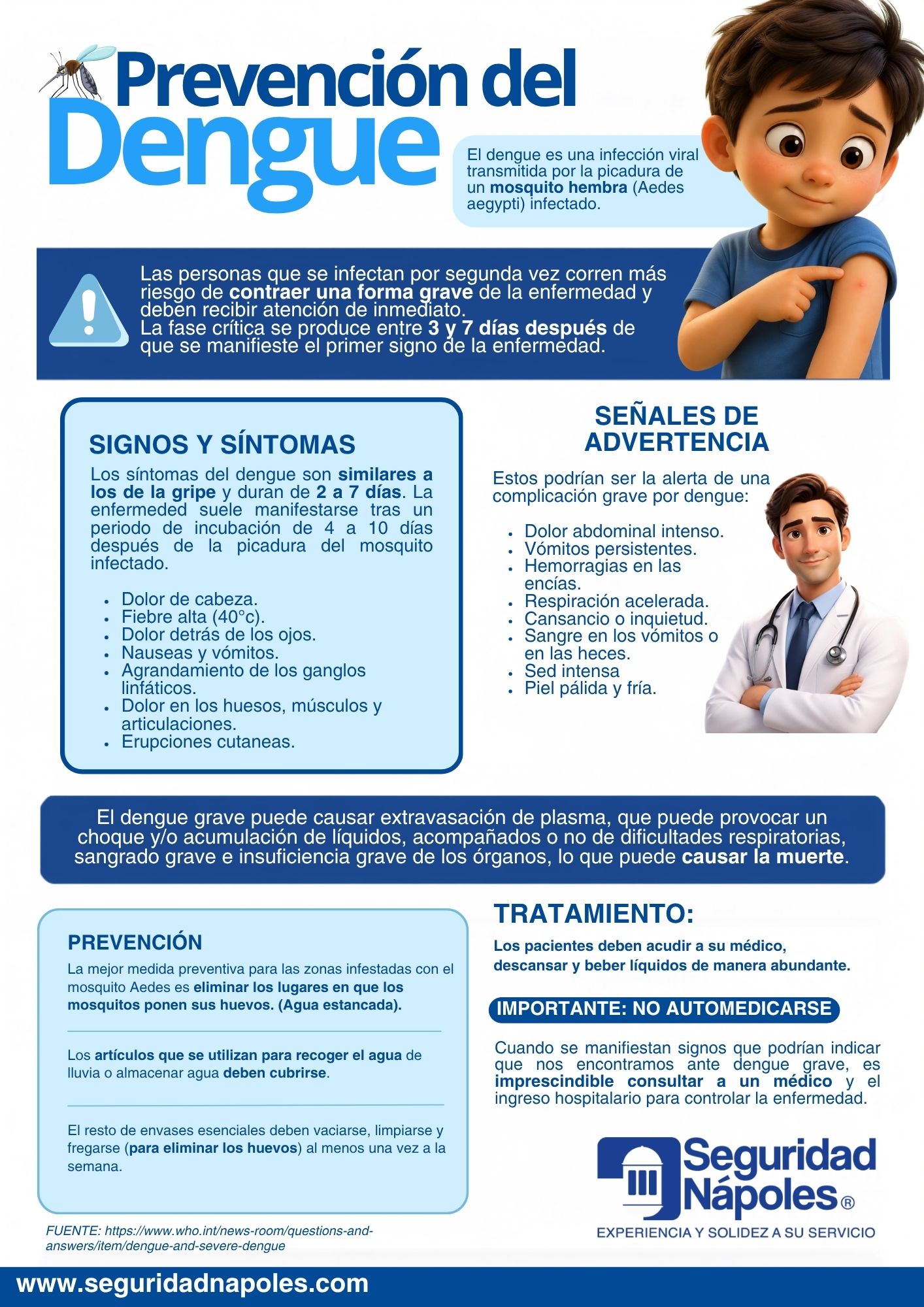 ¡Prevención del Dengue!